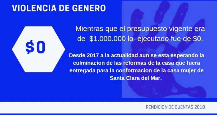 Alarmante: Revelan que la gestión Ronda gastó en 2018 $0 en materia de discapacidad y de violencia de género
