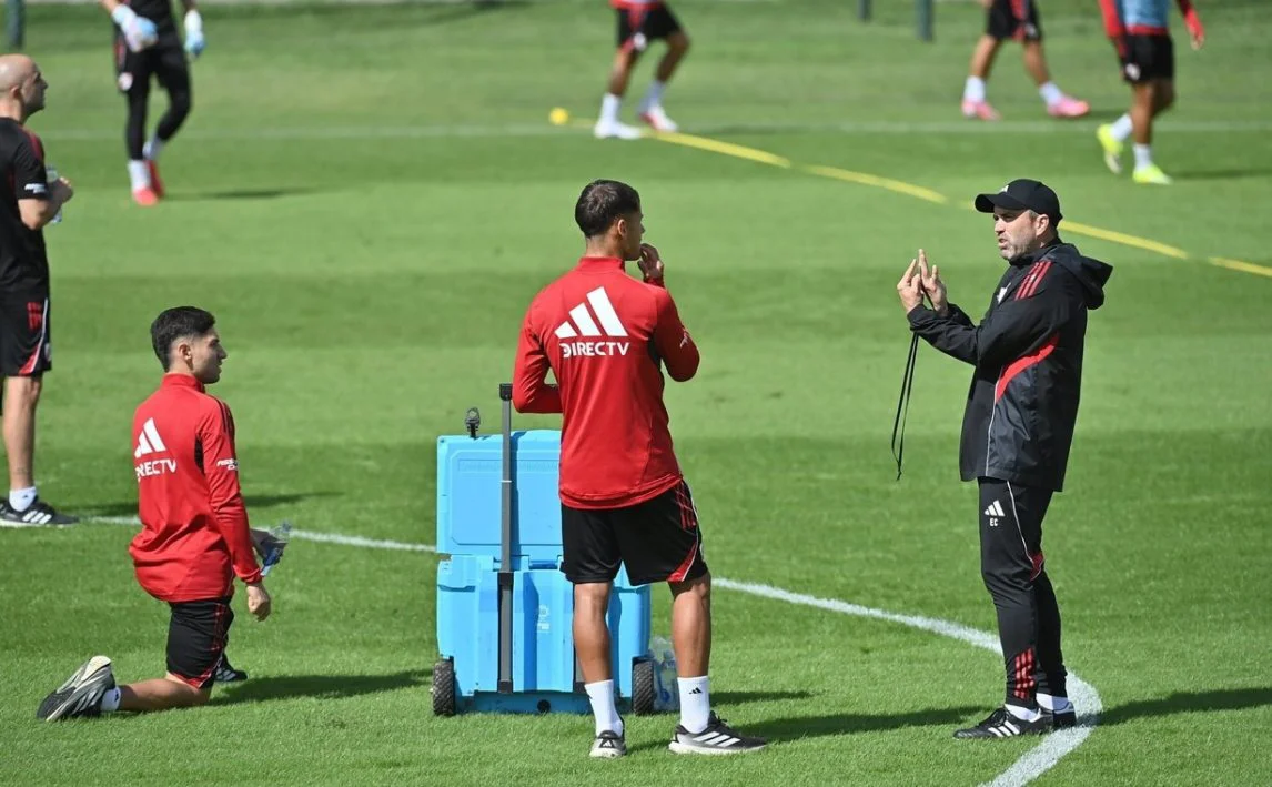 Coudet entrenamiento River