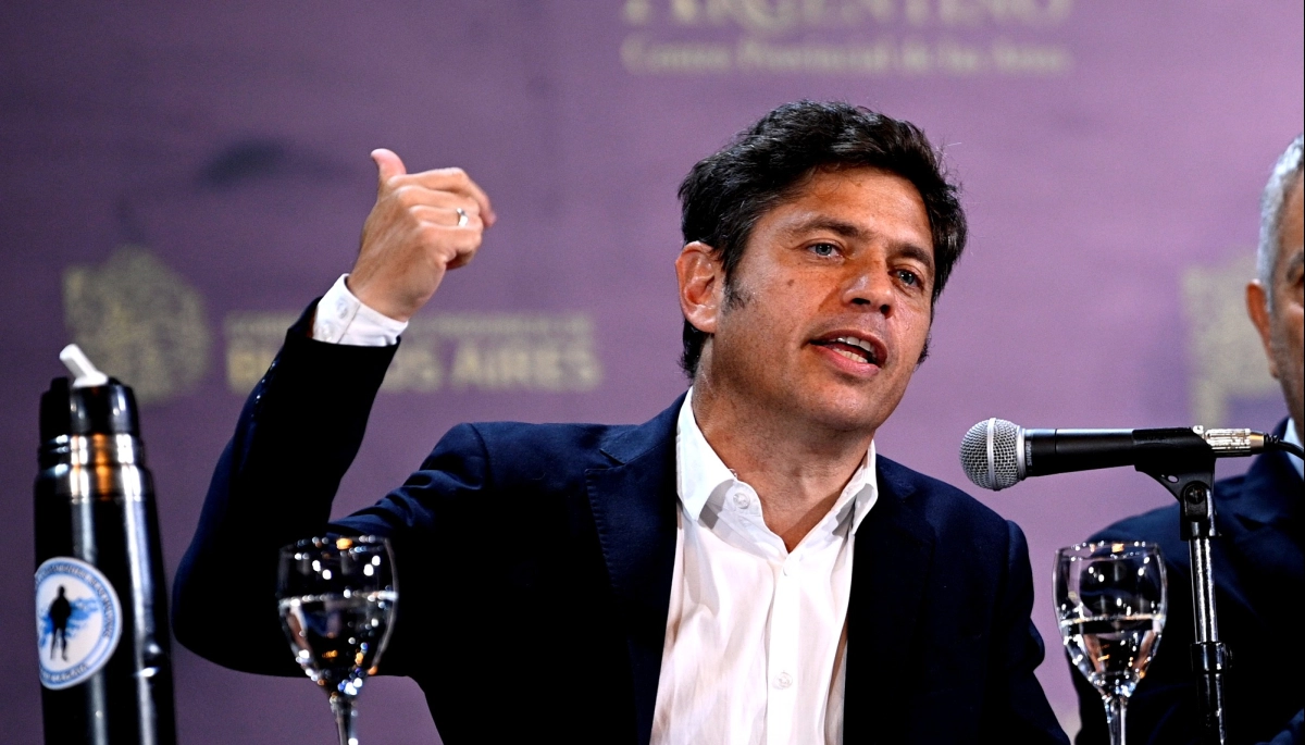 Kicillof cargó contra Milei.