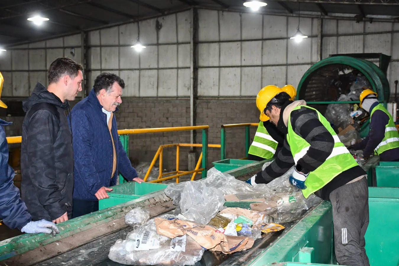 Barenghi recorrió la Planta de Reciclado y destacó los avances en medio ambiente 3