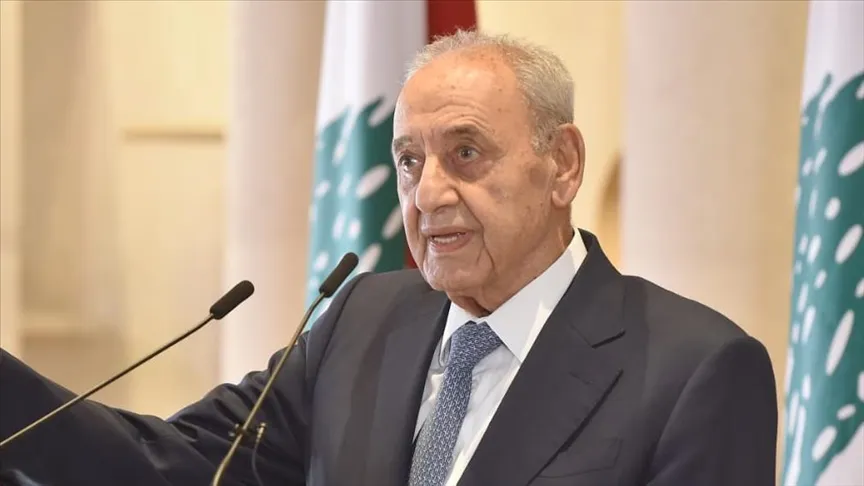 Nabih Berri, presidente del Parlamento libanés