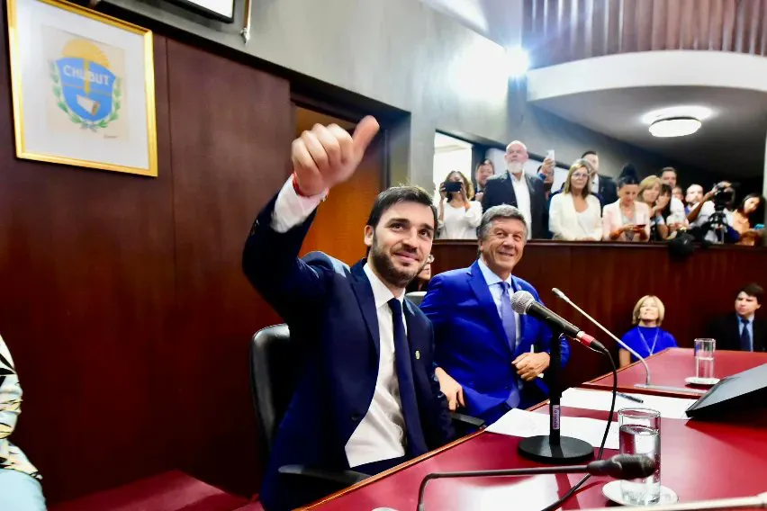 Ignacio Torres al inaugurar las sesiones en Chubut