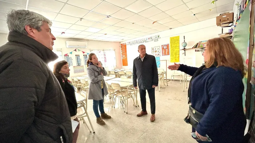 De Jesús supervisó obra en Mar de Ajó 2