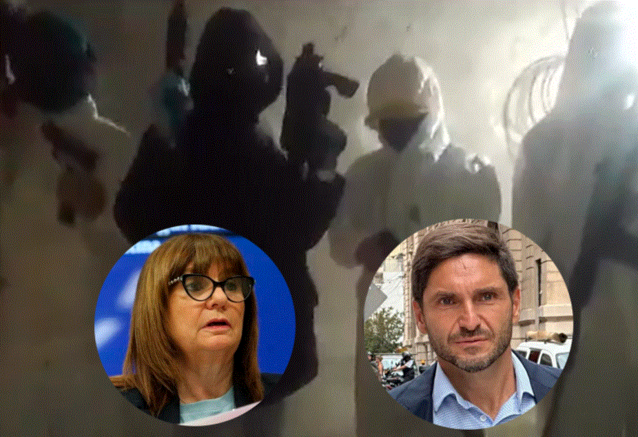 Supuesta banda narco apunta contra Bullrich y Pullaro en video.