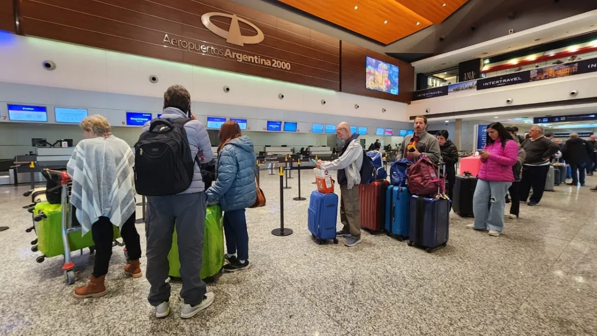 Demoras y cancelaciones en Aeroparque.