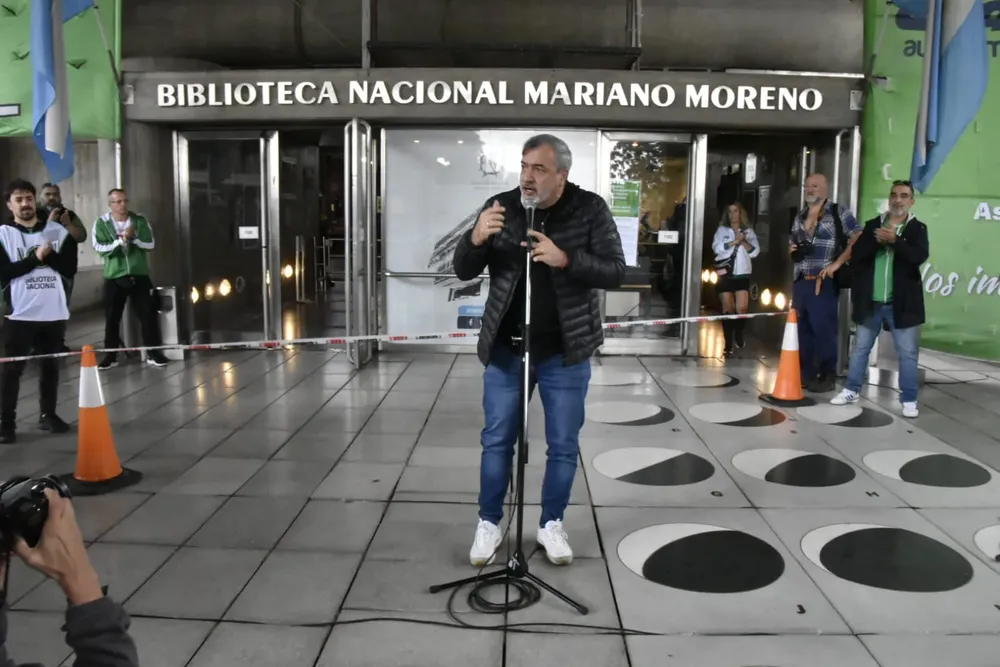 Rodolfo Aguiar, digente de ATE Rodolfo Aguiar, digente de ATE