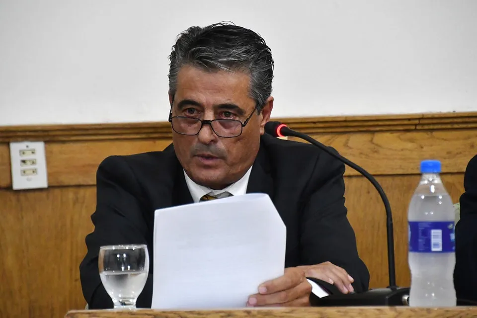 Jorge Etcheverry, intendente de Lobos