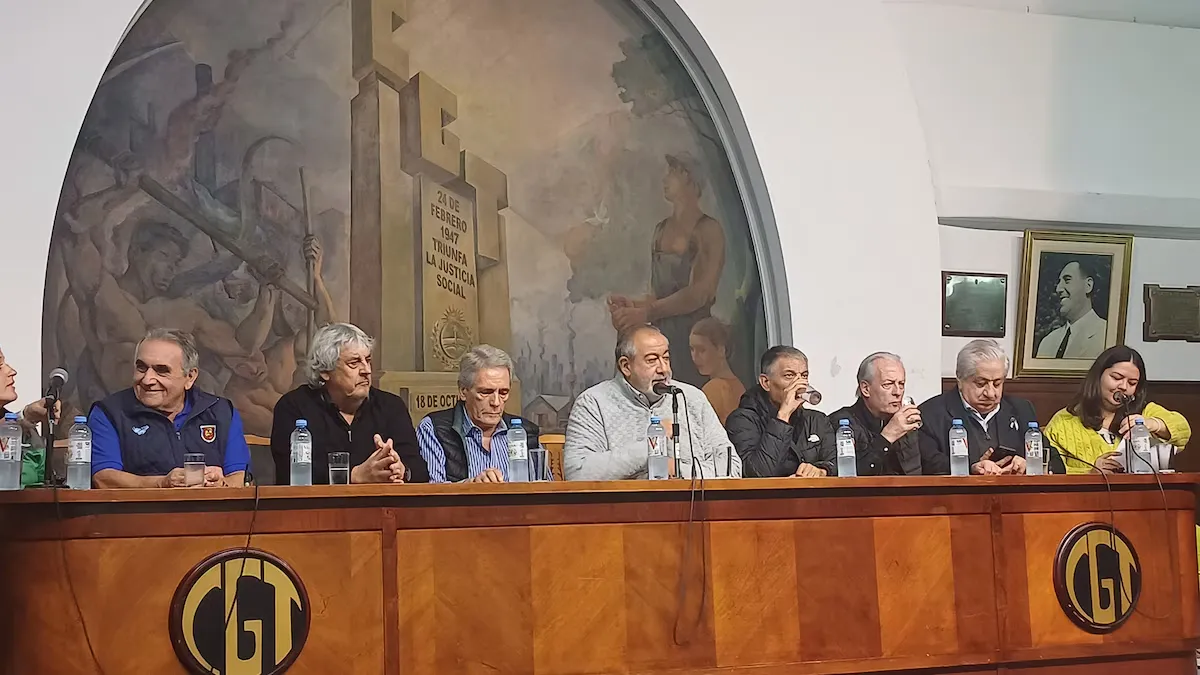 CGT Paro General Conferencia de Prensa