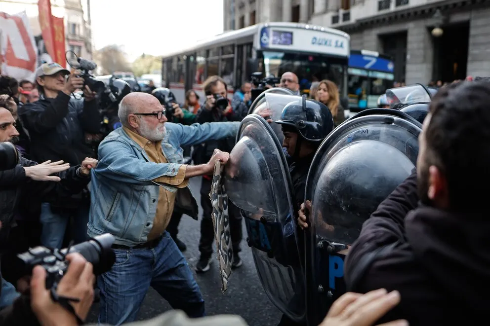 Protesta Jubilados