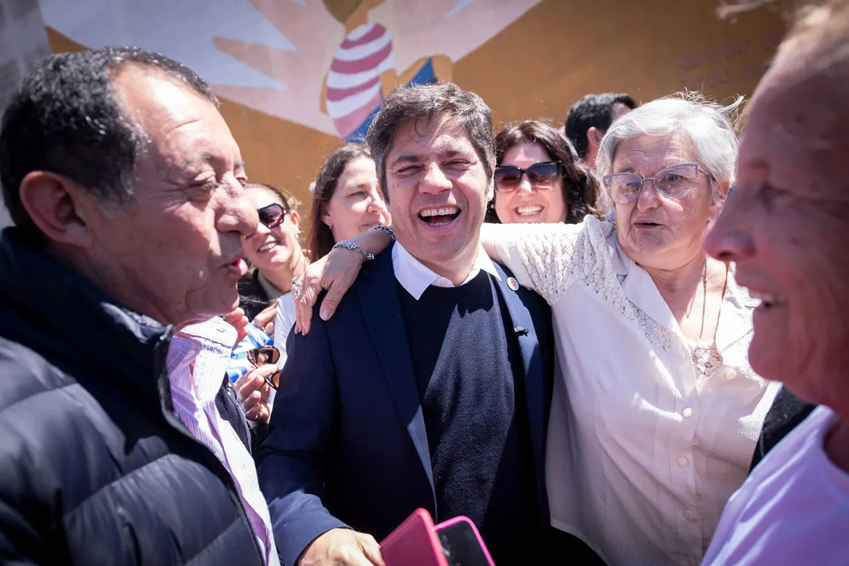 Marini recibió al gobernador en Benito Juárez