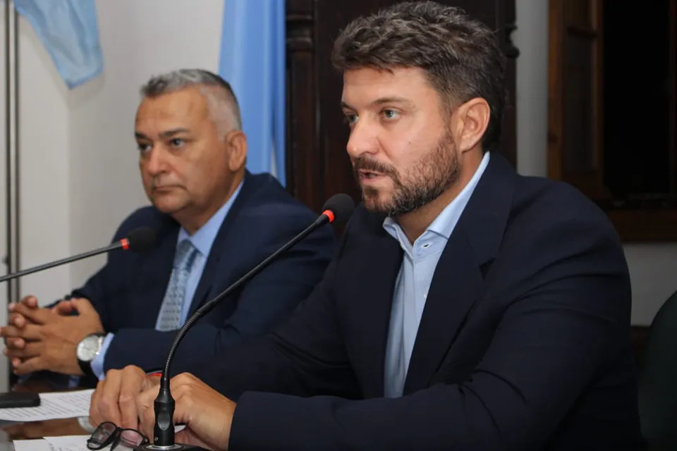 Diego Nanni, intendente de Exaltación de la Cruz.