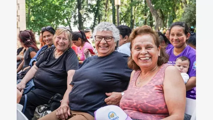 En Pilar, Achával destacó la labor de “Mujeres al Frente”