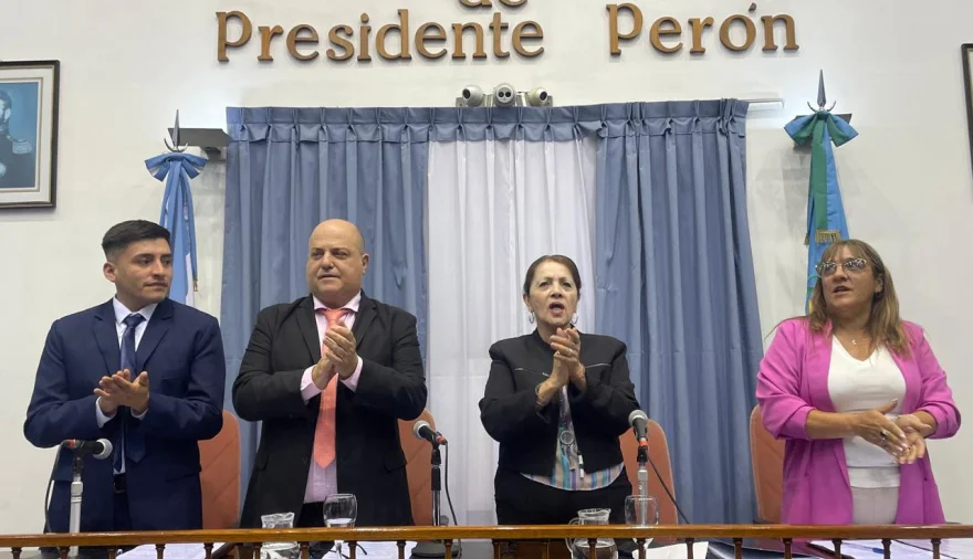 Apertura de Sesiones en Presidente Perón