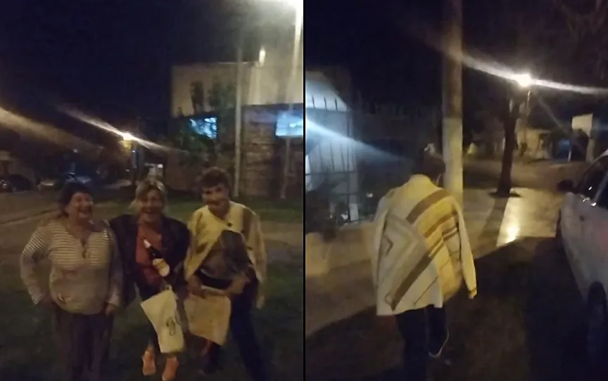 Sorprende a su abuela “volviendo de joda con las amigas”