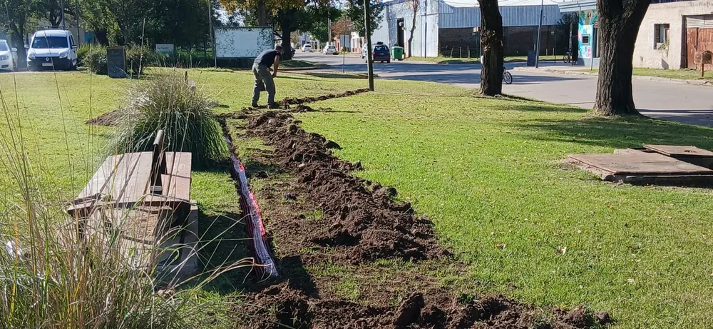 Pergamino amplía la iluminación LED en plazas y espacios públicos 2