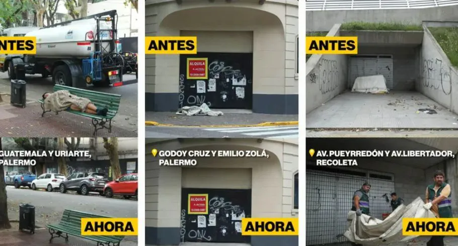 Una imagen de la campaña Orden y Limpieza