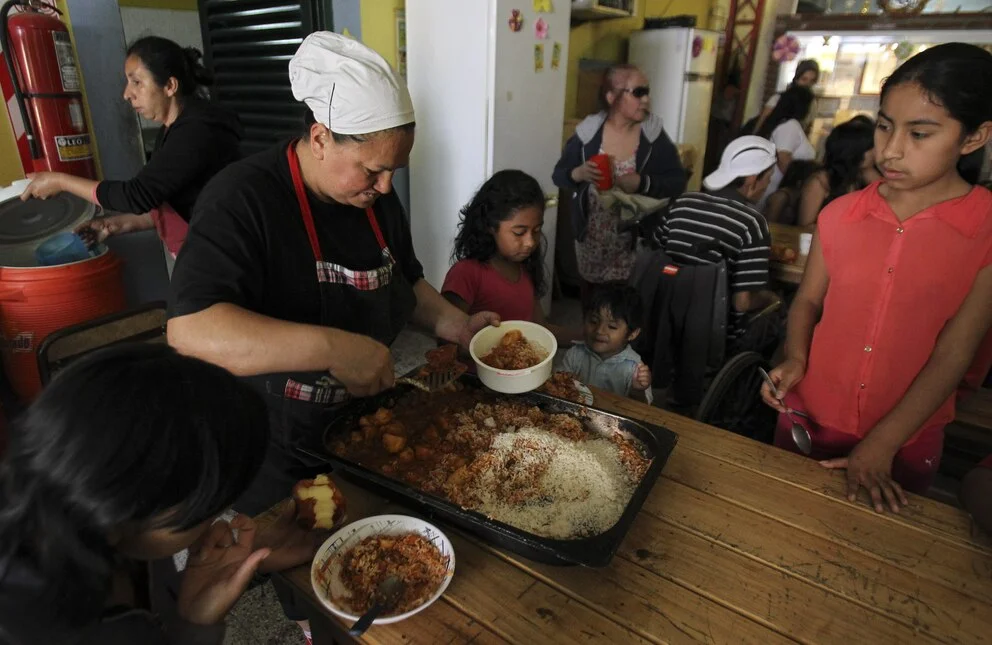 Comida en Comedores-Iglesia
