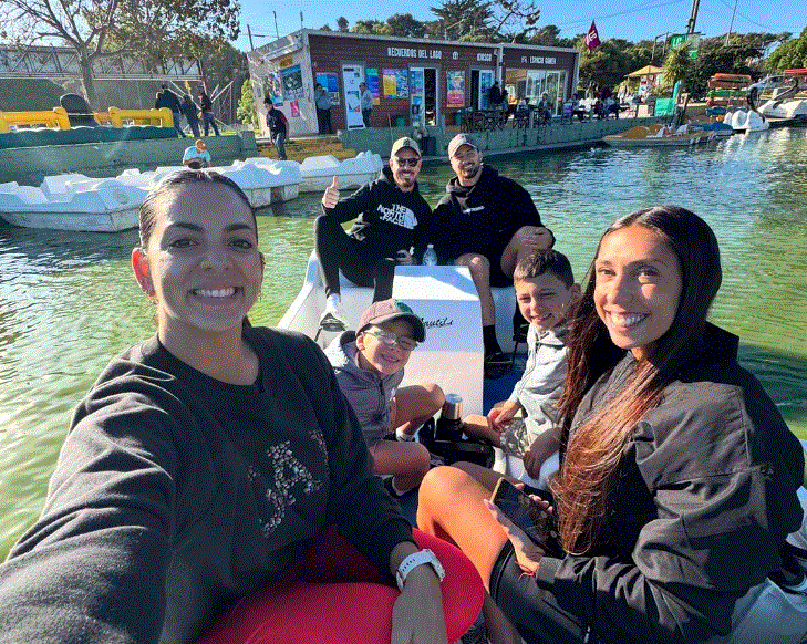 Belu Lucius en Necochea.