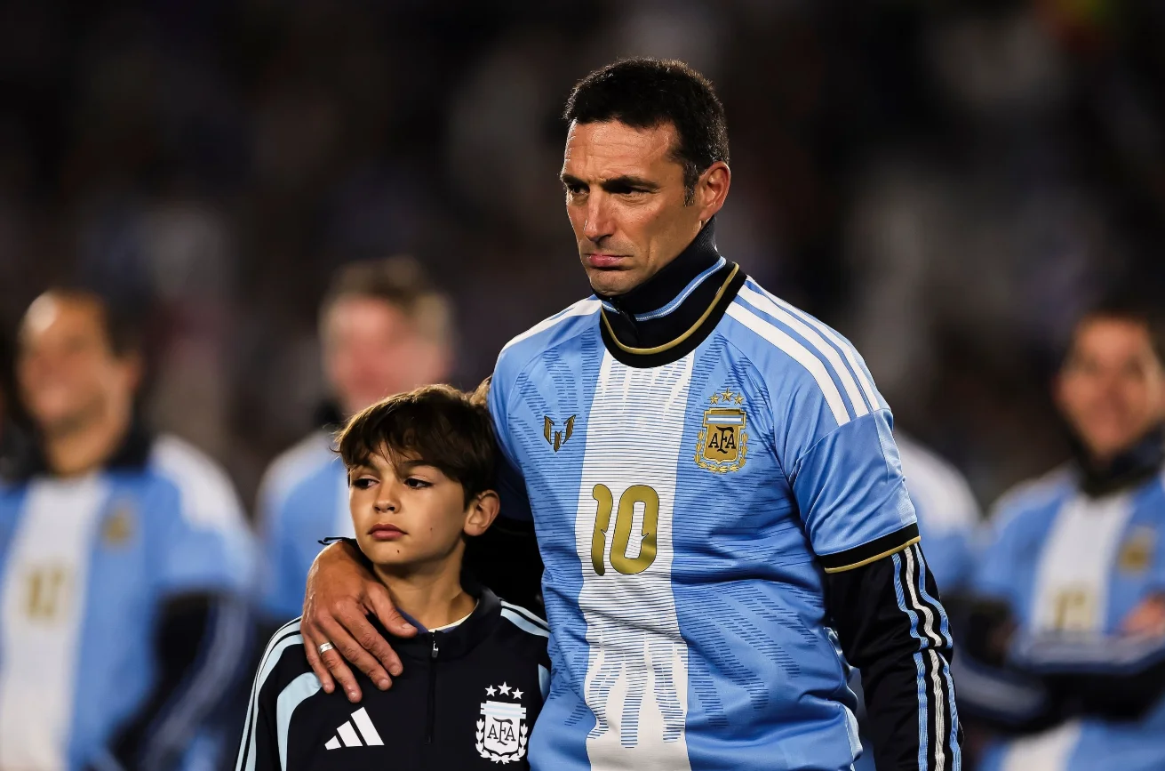 Scaloni despedida de Messi