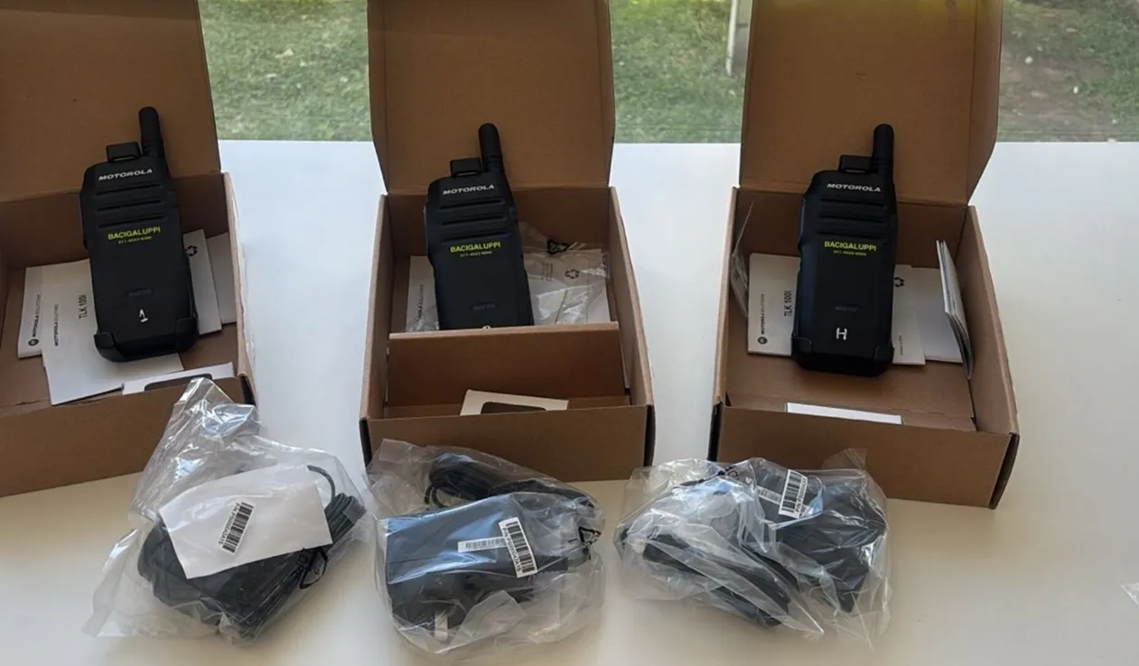 Los Cardales suma nuevos equipos de radio para el Hospital Modular.