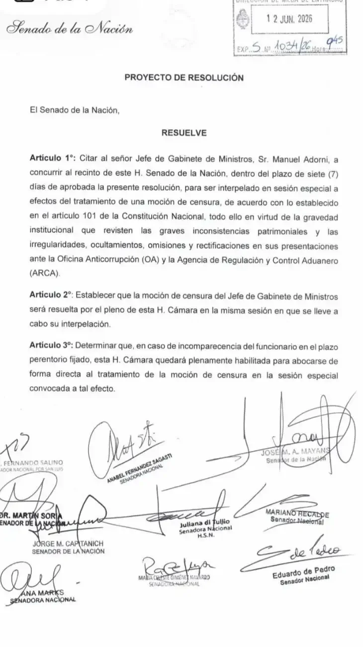 Proyecto Senado