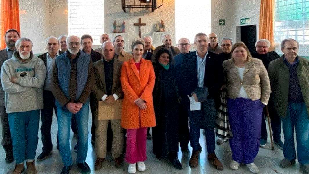 Diputados de LLA en Ezeiza.