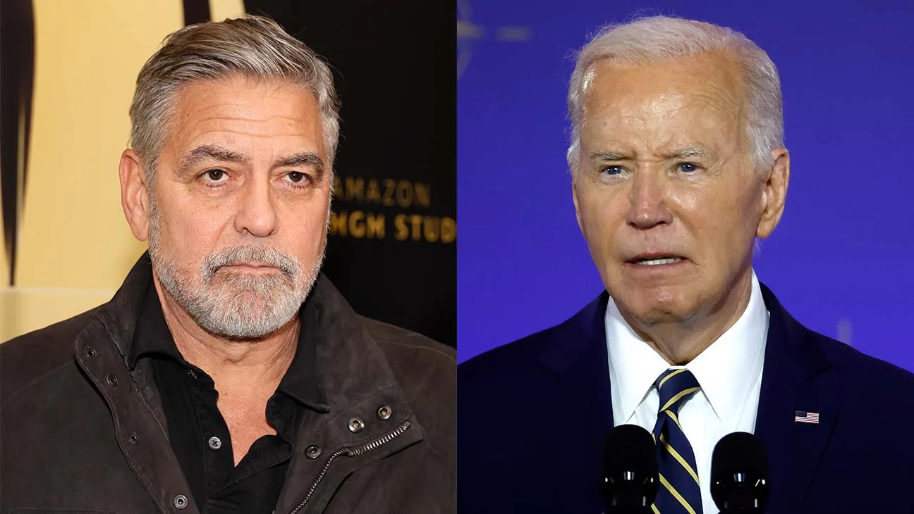 George Clooney pidió que Biden se baje.
