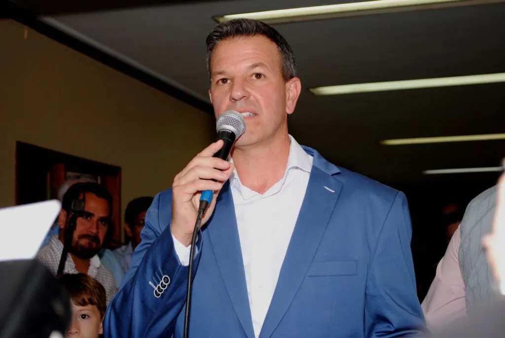 Maximiliano Sciaini, intendente de Roque Pérez