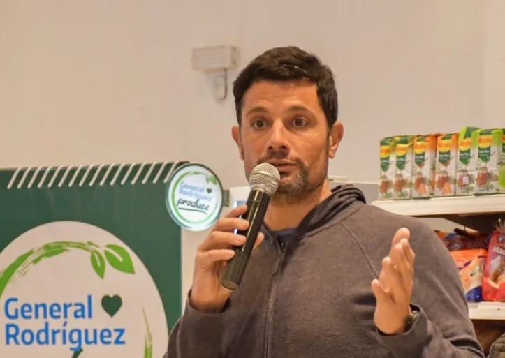 Mauro García, intendente de General Rodríguez.