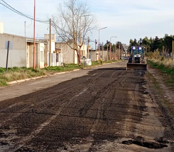 Mejora de calles pigue
