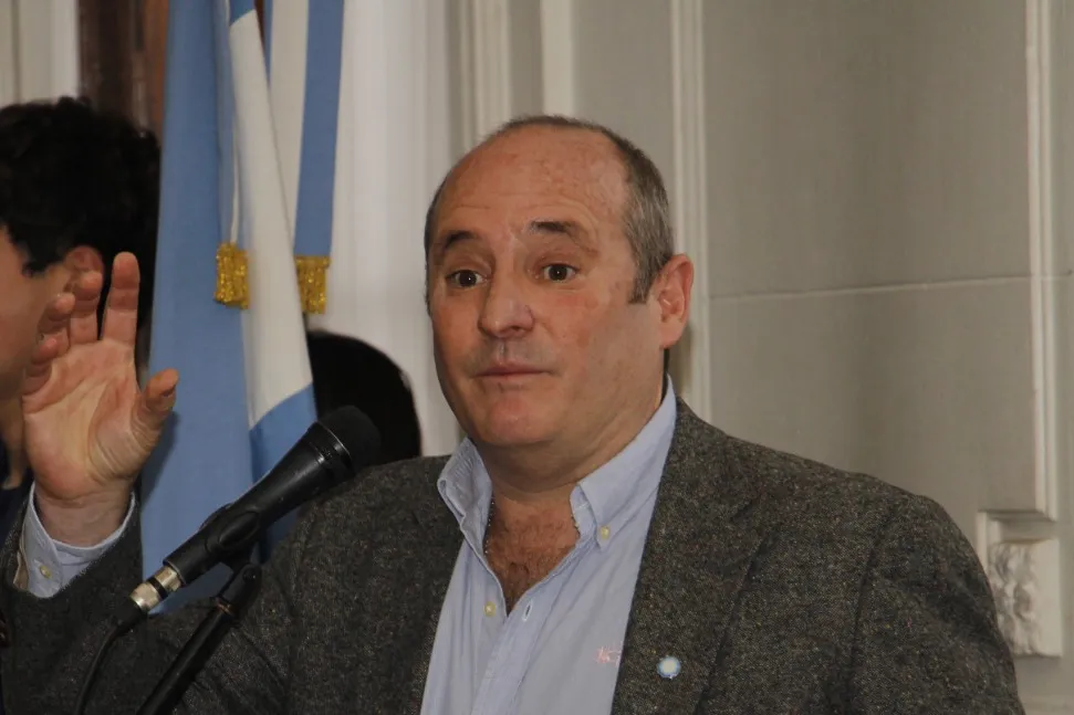 Martín Randazzo, intendente de General La Madrid