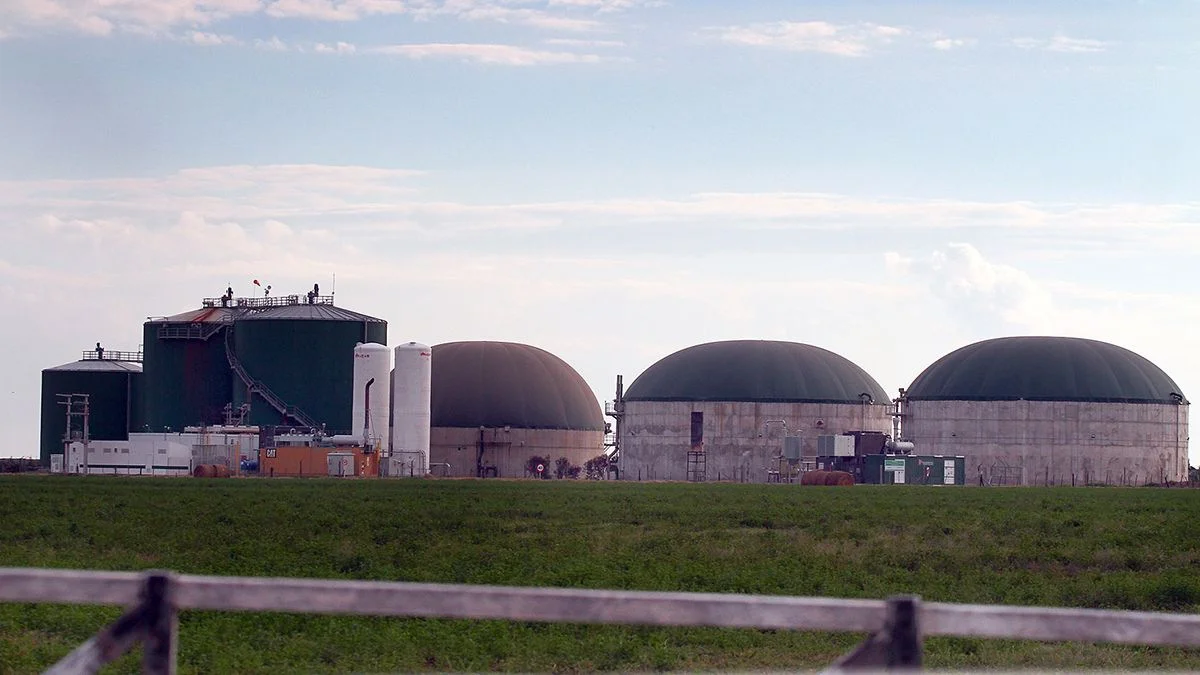 Planta de biogas.
