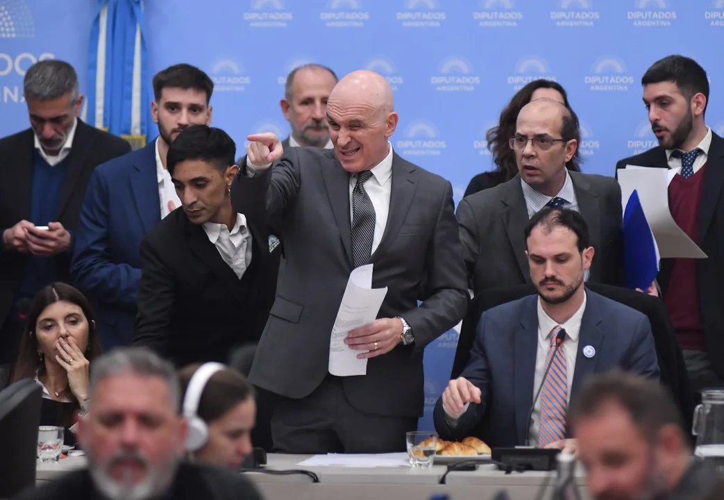 José Luis Espert, presidente de la comisión de Presupuesto de la Cámara de Diputados. Foto NA Juan Vargas