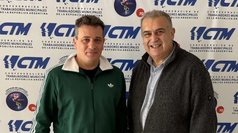 Doval mantuvo un encuentro con Carlos Elías.