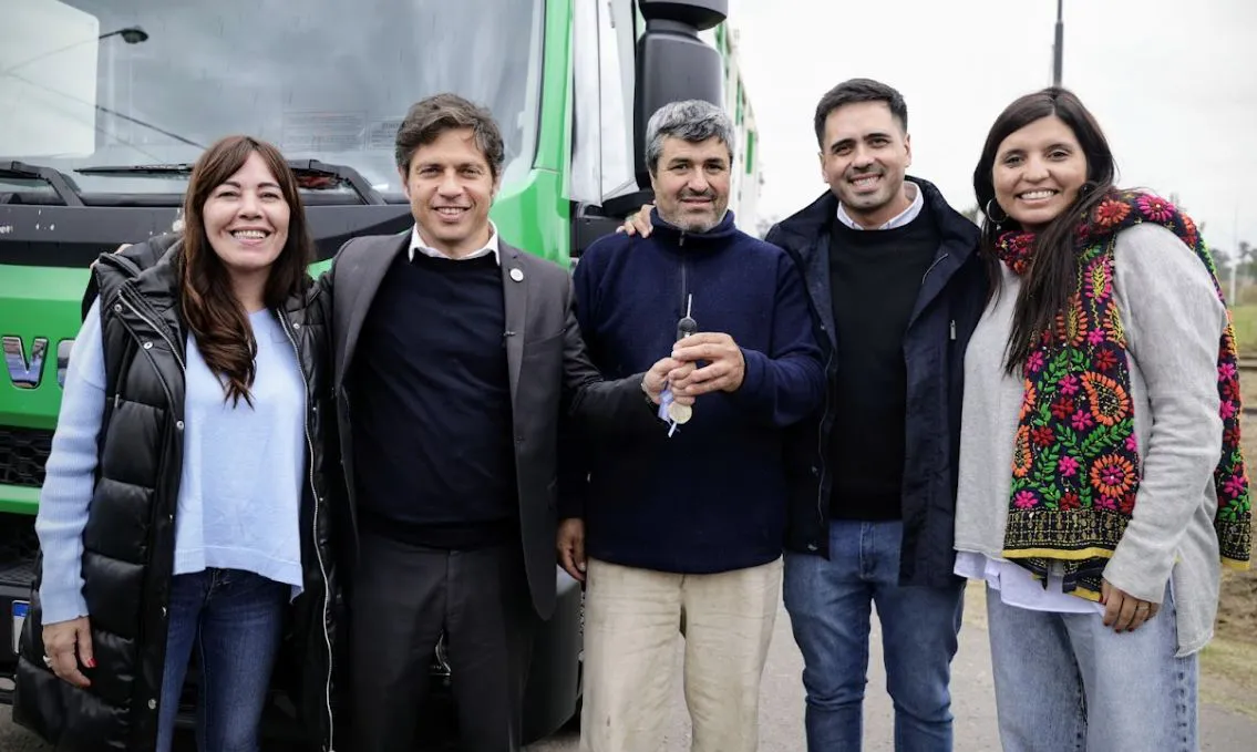Kicillof en Carmen de Areco