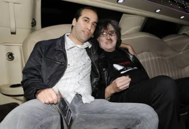 Fernanso  Szereszevsky con Charly García