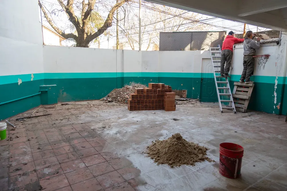 Obras de mejora en jardines y escuelas de cara a la vuelta a clases