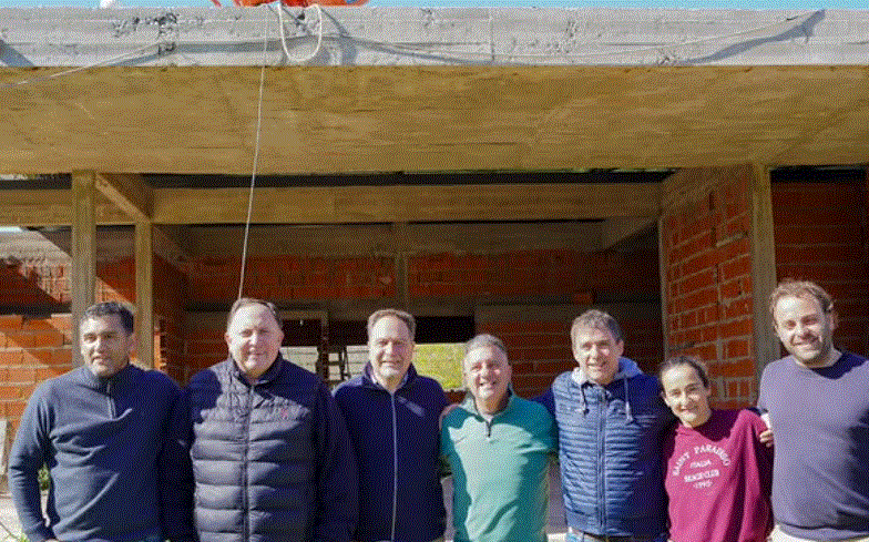Osuna recorrió las instalaciones de la Secundaria N° 2.