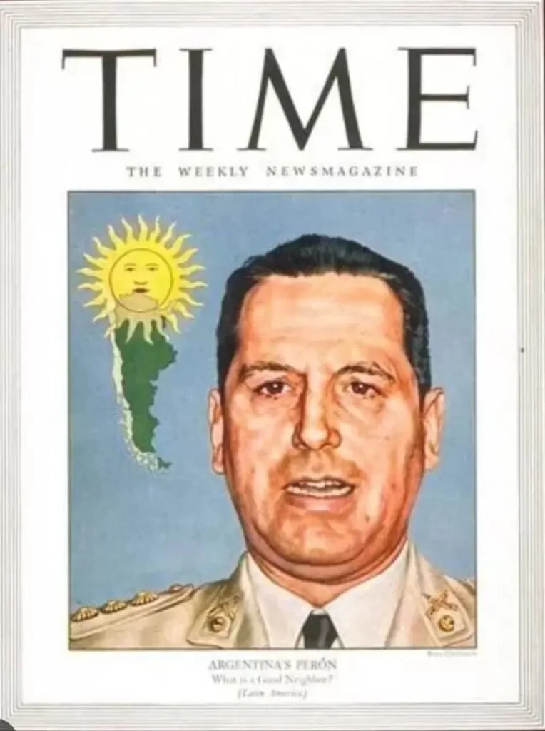 Perón en la revista TIME Perón en la revista TIME