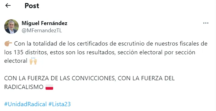 Miguel Fernandez post