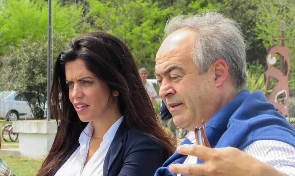 El Intendente Gustavo Cocconi recibió a la Diputada Luana Volnovish