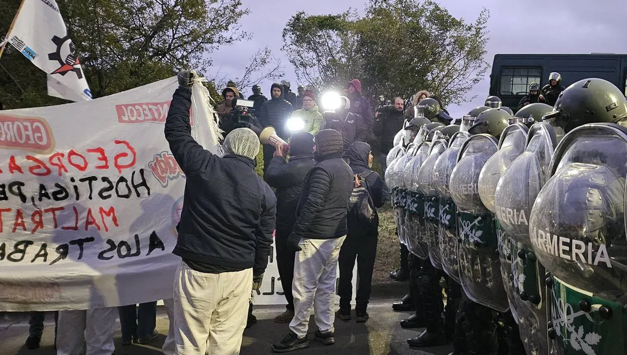 Protesta y audiencia clave por el conflicto en Georgalos