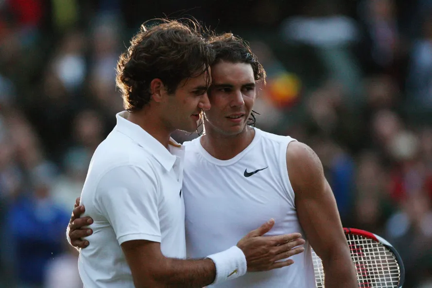 Federer emociona con su carta de despedida a Nadal