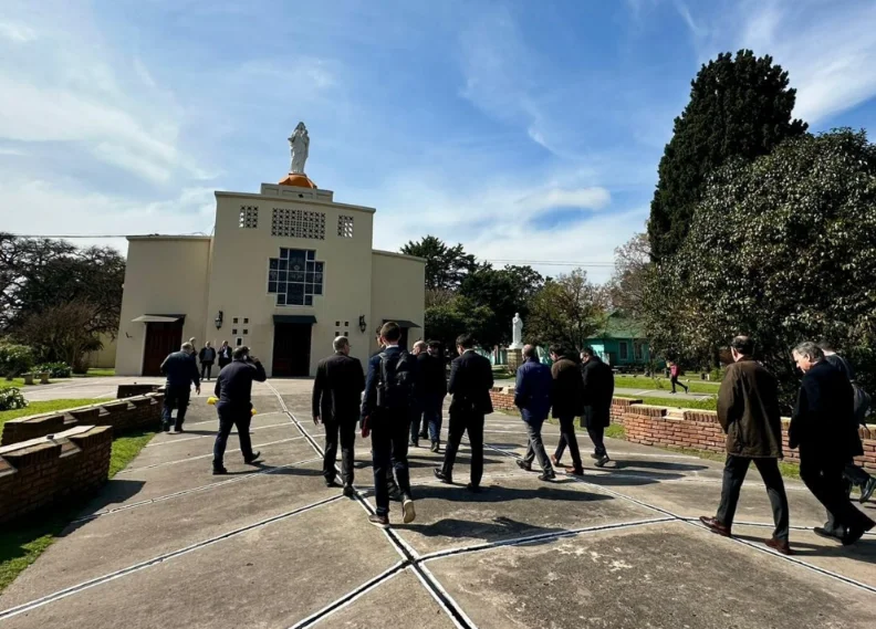 La Delegación del Vaticano visitó el Pequeño Cottolengo Don Orione de Claypole.