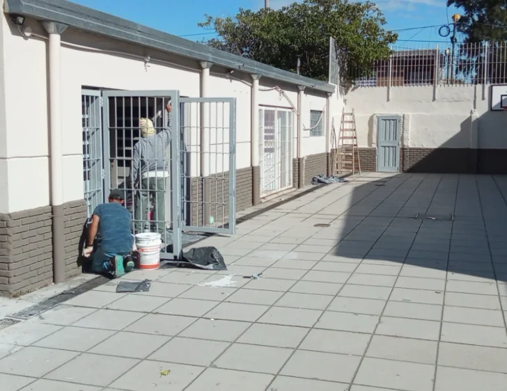 Avanzan las obras educativas en San Martín.