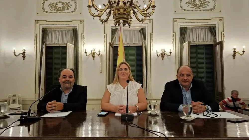 Garate inauguró sesiones en Tres Arroyos.
