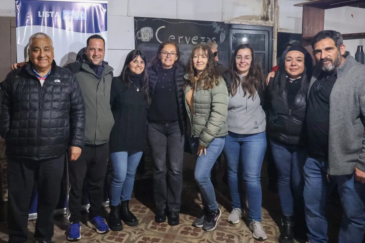 Cecilio Salazar, intendente de San Pedro en el cierre de campaña en Santa Lucía