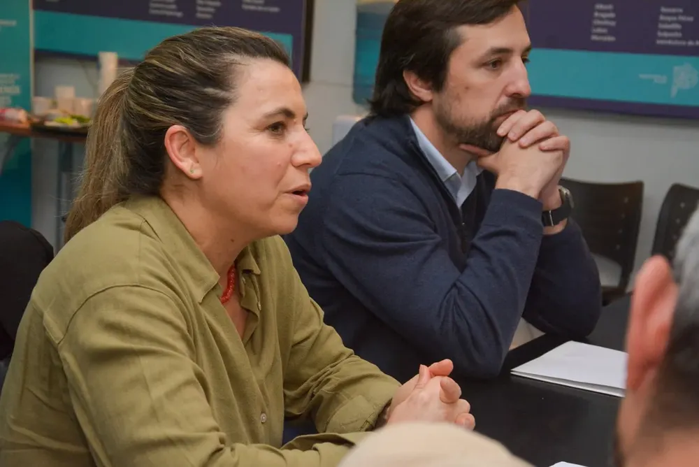 Julieta Calmels y Nicolás Kreplak