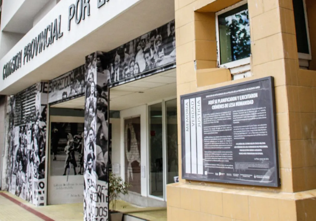La sede de la Comisión Provincial por la Memoria en La Plata
