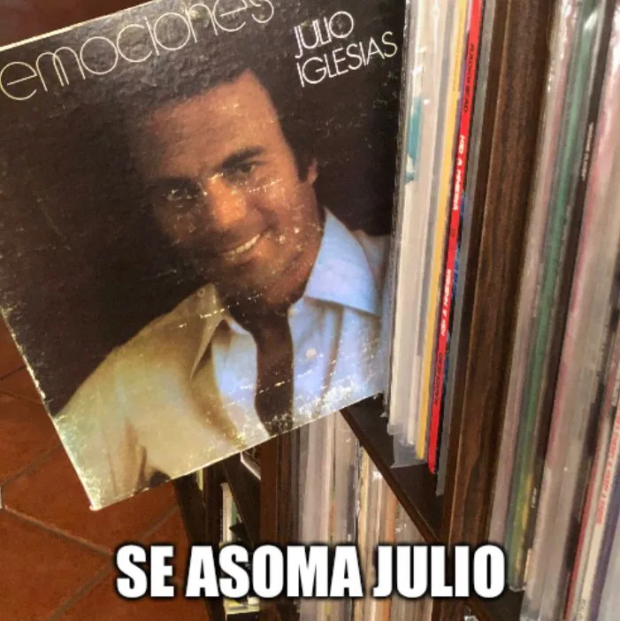 La avalancha de memes de Julio Iglesias inunda las redes sociales